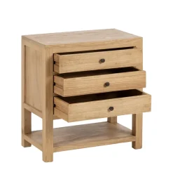 Zona-Design Stolik nocny MEGANY 65 cm drewno mindi