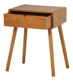 WOOOD Stolik nocny NELO 54 cm naturalny
