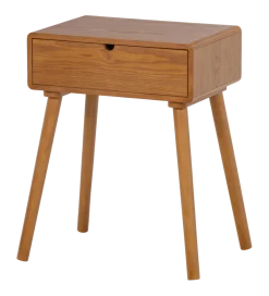 WOOOD Stolik nocny NELO 54 cm naturalny