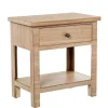 Exclusivas Stolik nocny NOCHENEZ 48 cm naturalny