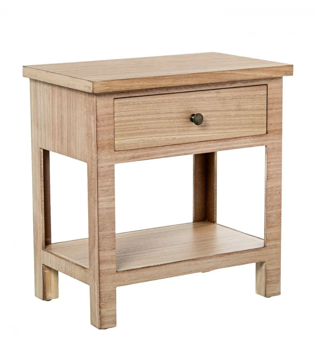 Exclusivas Stolik nocny NOCHENEZ 48 cm naturalny