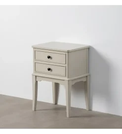 Zona-Design Stolik nocny REID 41 cm jasnoszary