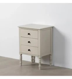 Zona-Design Stolik nocny REID 43 cm jasnoszary