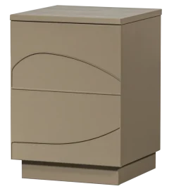 WOOOD Stolik nocny TEO 50 cm drewno sosny mud