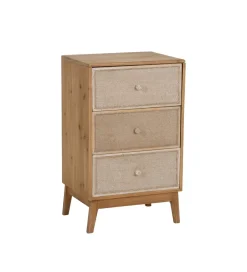 Zona-Design Stolik nocny WARTUM 76 cm naturalny