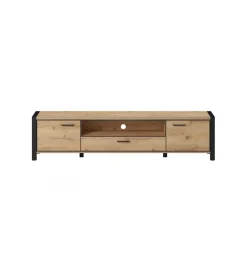 Helvetia Stolik Pod TV AKTIV 210 cm w optyce dąb Taurus