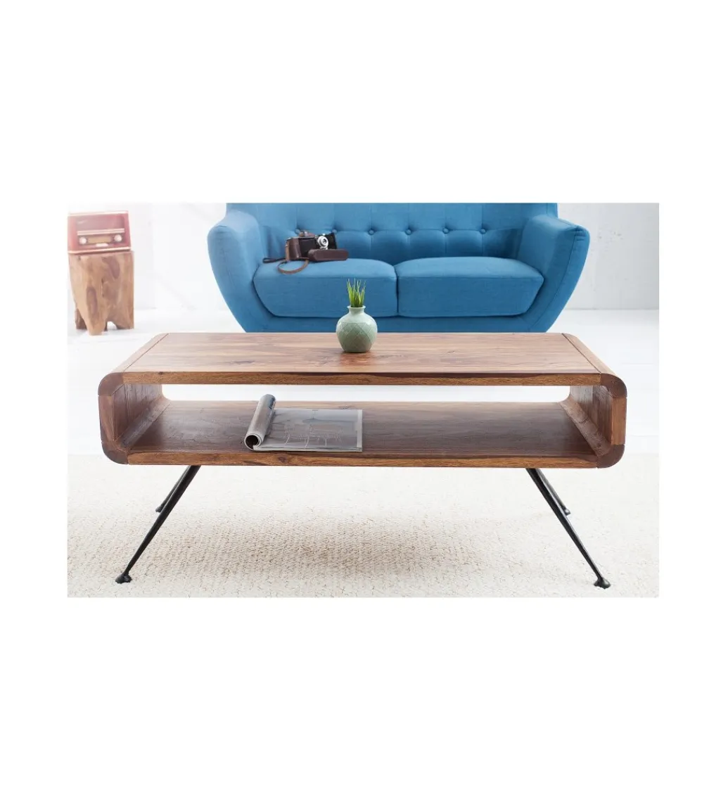Invicta Interior Stolik pod TV Alpha 100 cm drewno Sheesham