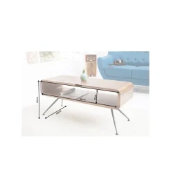 Invicta Interior Stolik pod TV Alpha 100 cm drewno Sheesham