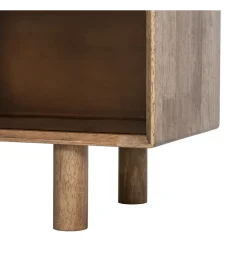 Zona-Design Stolik pod TV AMY 150 cm drewno kauczuk