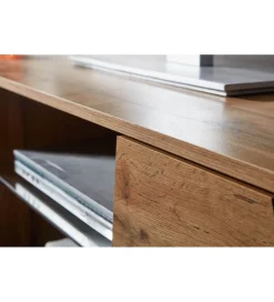 WOHNLING, GERMANY Stolik pod TV ANKONA 160 cm w kolorze dąb