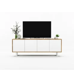 Polski Design ML Stolik pod Tv Apollo B 150 cm biały