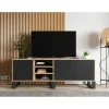 Polski Design ML Stolik pod Tv Apollo III 150 cm czarny