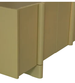 WOOOD Stolik pod TV BASU 200 cm drewno sosny moss