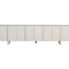 WOOOD Stolik pod TV BASU 200 cm drewno sosny dust