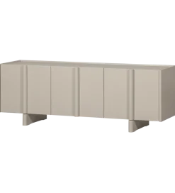 WOOOD Stolik pod TV BASU 152 cm drewno sosny dust