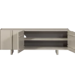 WOOOD Stolik pod TV BASU 152 cm drewno sosny dust