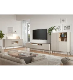 Halmar Stolik pod TV BELUCI 200 cm kaszmir