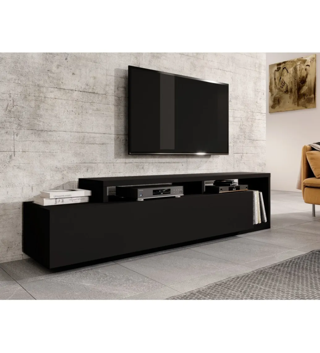 Helvetia Stolik pod TV BOTA 219 cm czarny