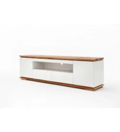 MCA Stolik pod TV CHIARO 200 cm biało kremowa