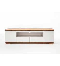 MCA Stolik pod TV CHIARO 200 cm biało kremowa