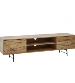 WOHNLING, GERMANY Stolik pod TV COMBRE 160 cm w kolorze dąb