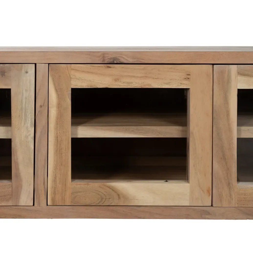Zona-Design Stolik pod TV CREEL 180 cm drewno mango