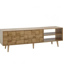 WOHNLING, GERMANY Stolik pod TV CREMONA 160 cm w kolorze dąb