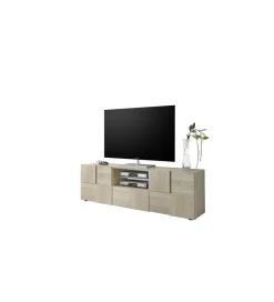 MCA Linia Włoska Stolik pod TV DAMA 181 cm w kolorze dąb sonoma