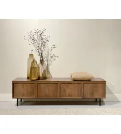 LF-Design Stolik pod TV ELANI 180 cm drewno mango