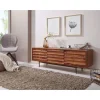WOHNLING, GERMANY Stolik pod TV ESTELI 147 cm drewno sheesham