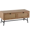 WOHNLING, GERMANY Stolik pod TV FONTA 100 cm w optyce dębu