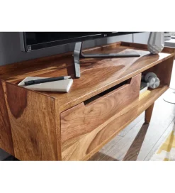 WOHNLING, GERMANY Stolik pod TV FORON 95 cm drewno sheesham