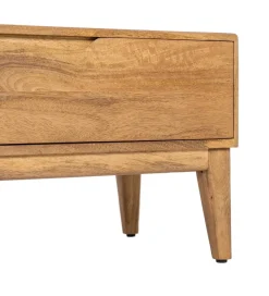 Zona-Design Stolik pod TV GALT 160 cm drewno mango naturalny niższy