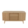 J-Line Stolik pod TV GEZA 120 cm naturalny