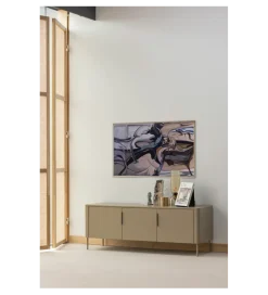 WOOOD Stolik pod TV GUNNAR 154 cm drewno sosny szary
