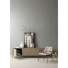 WOOOD Stolik pod TV GUNNAR 200 cm szary