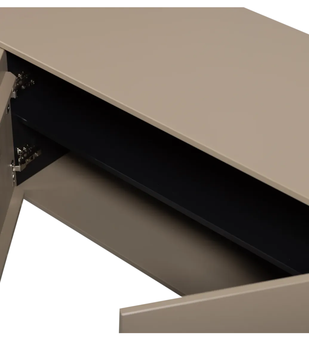 WOOOD Stolik pod TV GUNNAR 200 cm szary