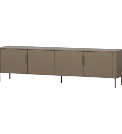 WOOOD Stolik pod TV GUNNAR 200 cm szary