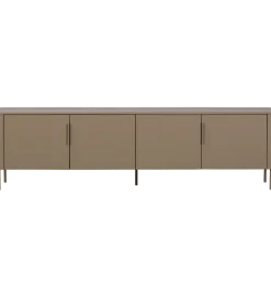 WOOOD Stolik pod TV GUNNAR 200 cm szary
