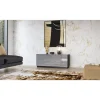 Helvetia Stolik pod TV HELIO 120 cm czarno-szary