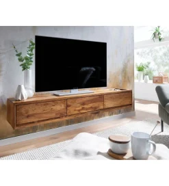 WOHNLING, GERMANY Stolik pod TV INDIOS III 160 cm drewno sheesham