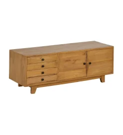 Zona-Design Stolik pod TV KORN 120 cm drewno mindi