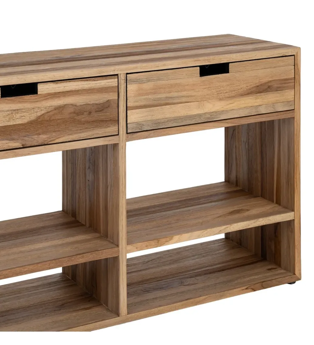 Zona-Design Stolik pod TV KURAN 140 cm drewno teak
