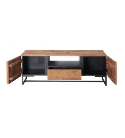 Imeri Stolik pod TV LACERTA 145 cm drewno akacja