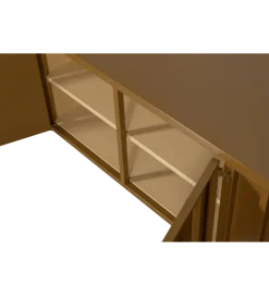 WOOOD Stolik pod TV LEVEL 160 cm miodowy