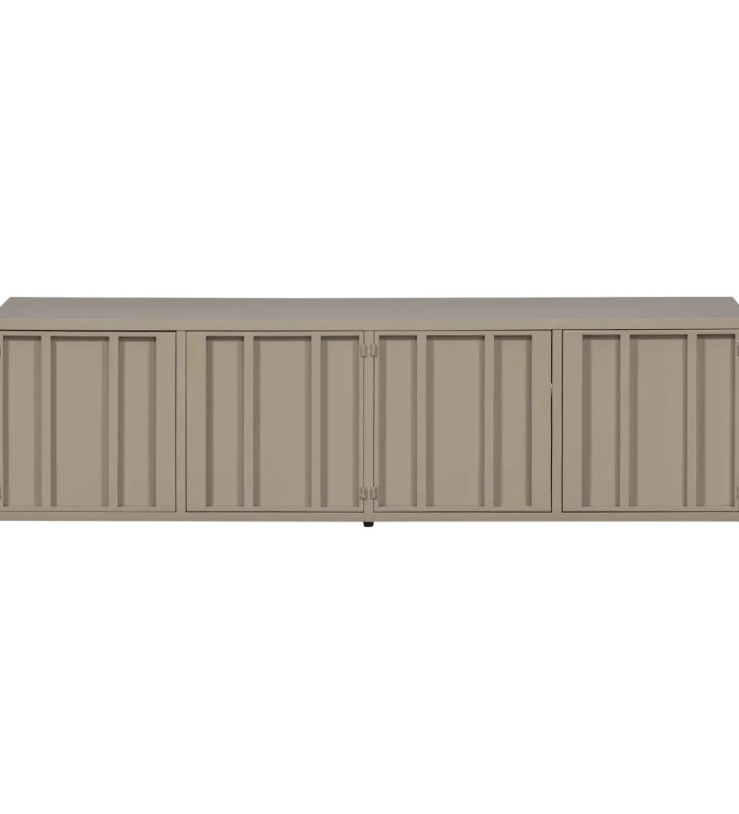 WOOOD Stolik pod TV LEVEL 160 cm piaskowy