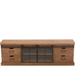 J-Line Stolik pod TV LIA 160 cm naturalny
