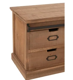 J-Line Stolik pod TV LIA 160 cm naturalny