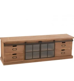J-Line Stolik pod TV LIA 160 cm naturalny