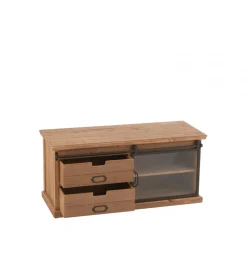 J-Line Stolik pod TV LIA 100 cm naturalny